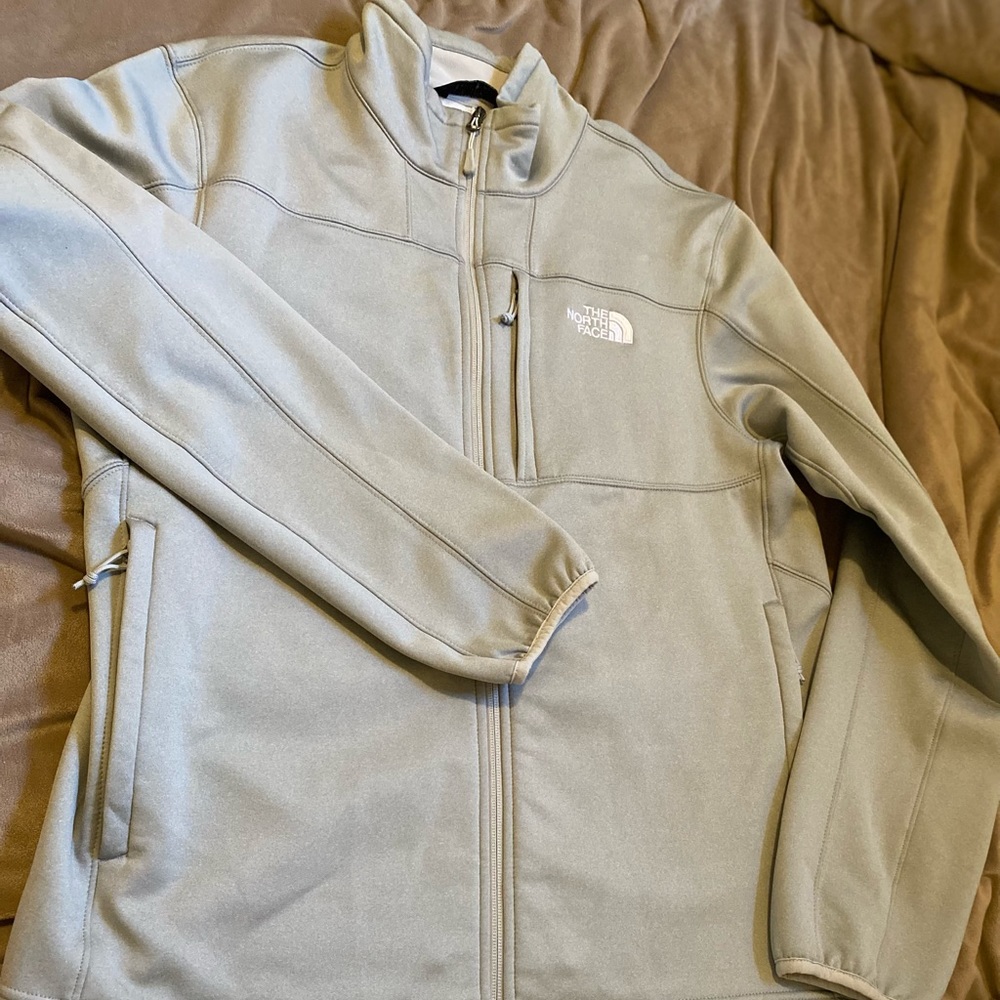 The North Face mens zip up coat
